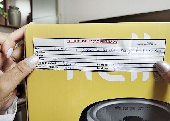 Sorteio promoção Indicação Premiada